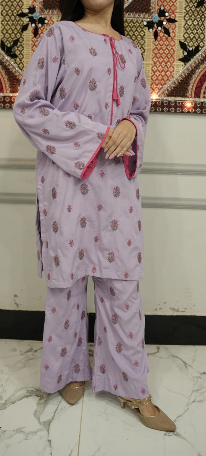Gul-e-Shereen Embrioded 2 Piece