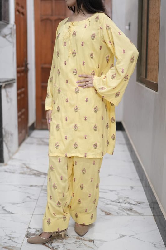 Gul-e-Shereen Embrioded 2 Piece