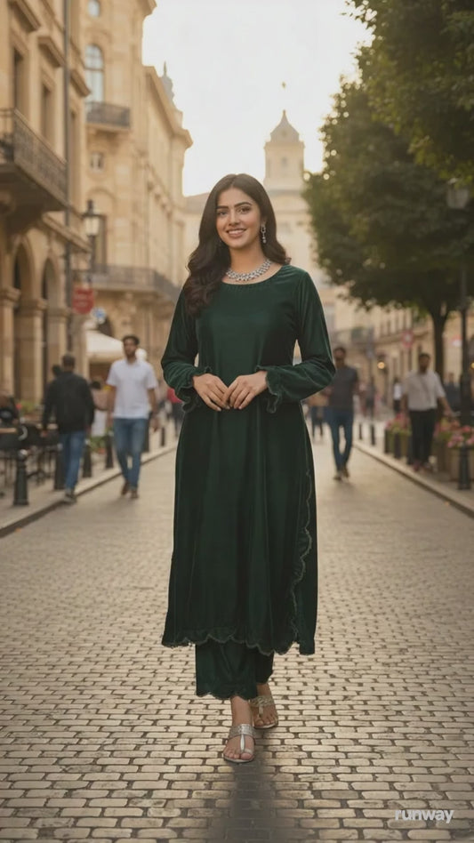 Velvet Royale – Deep Green 9000 Micro Velvet Set